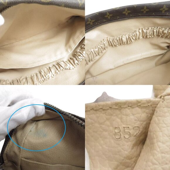 216267BR (L3) Louis Vuitton Clutch Bag Trousse Toilette Brown Monogram - Picture 10 of 11